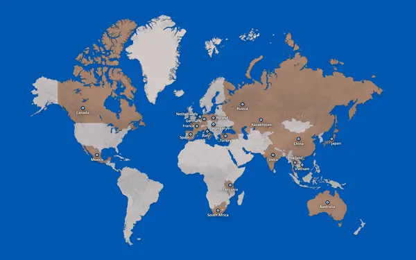 Kestria is active in 40+ countries so we can partner with our client in every corner of the world.